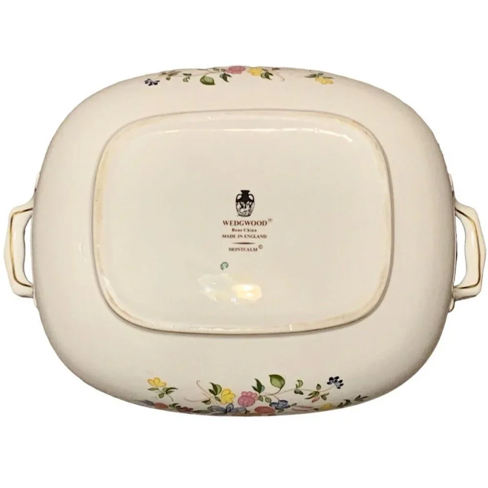 WEDGWOOD Montcalm Covered Vegetable Dish/ Tureen England - Picture 5 of 8